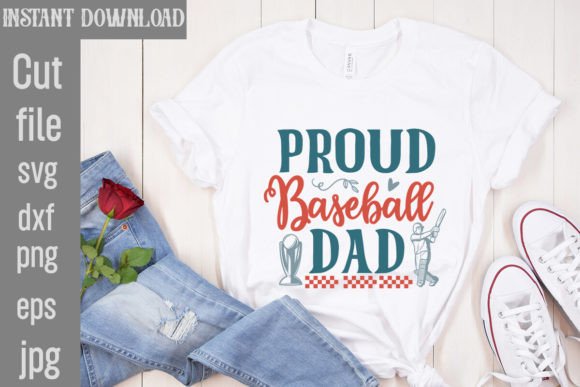 Proud Baseball Dad SVG: Free Graphics for Brands