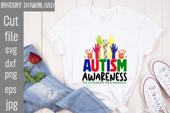 Review: Autism Awareness SVG Cut File for Embroidery