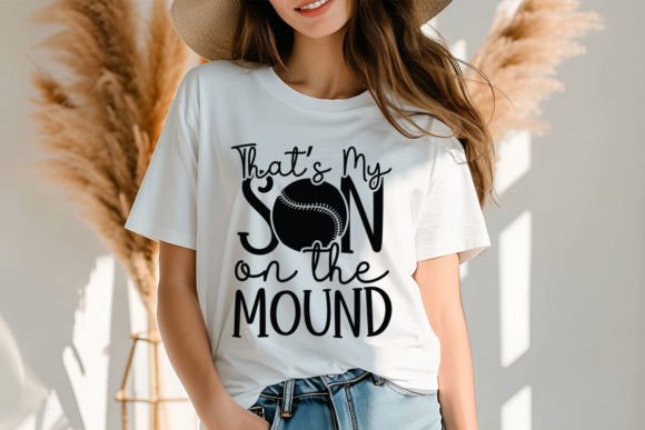 That's My Son on the Mound: Graphics for T-Shirt Designs